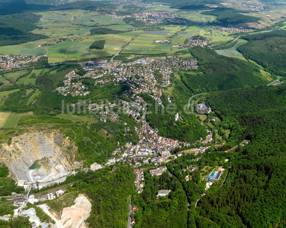 Stromberg aus der Vogelperspektive: Ortsansicht von Stromberg im Bundesland Rheinland-Pfalz