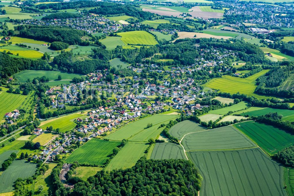 Luftbild Talle - Ortsansicht von Talle bei Kalletal im Bundesland Nordrhein-Westfalen, Deutschland