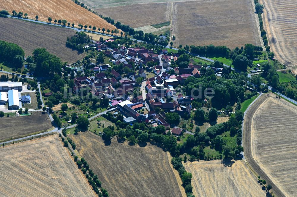 Luftbild Teutleben - Ortsansicht in Teutleben im Bundesland Thüringen, Deutschland