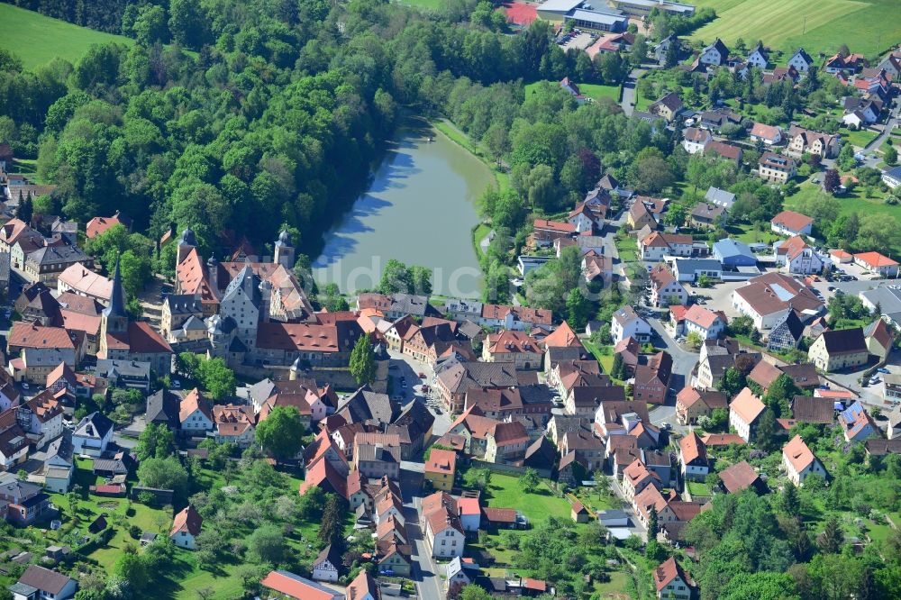 Thurnau aus der Vogelperspektive: Ortsansicht in Thurnau im Bundesland Bayern