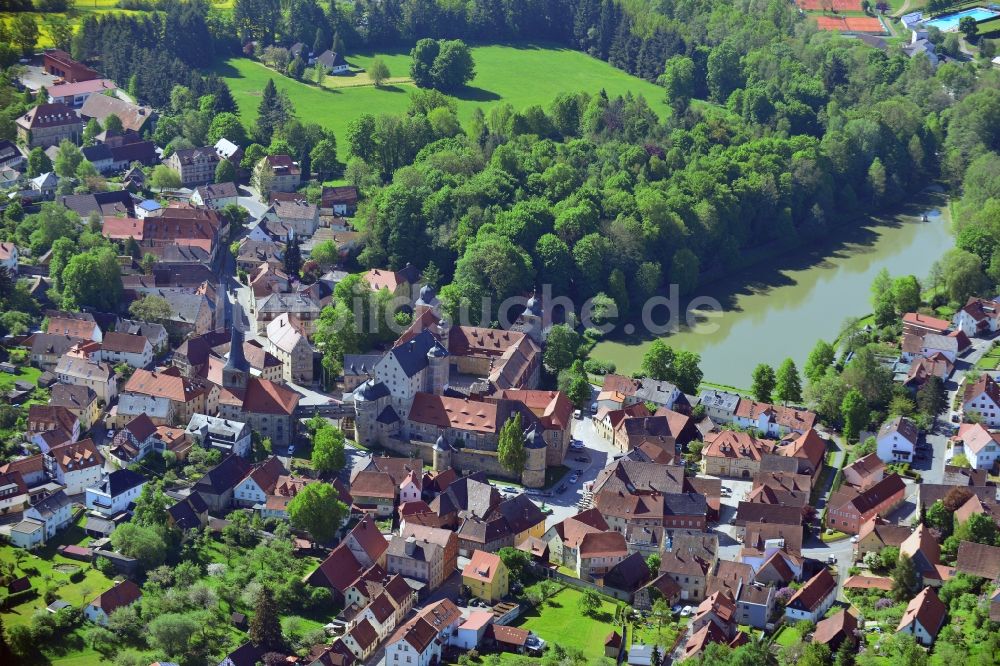 Thurnau aus der Vogelperspektive: Ortsansicht in Thurnau im Bundesland Bayern