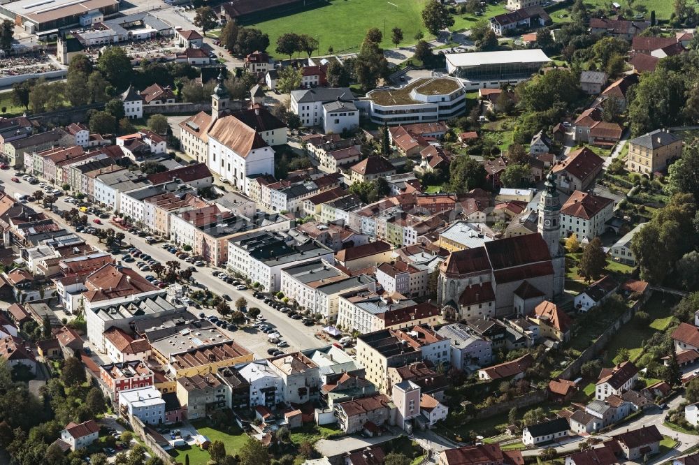 Luftbild Tittmoning - Ortsansicht in Tittmoning im Bundesland Bayern, Deutschland