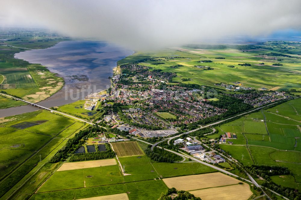 Luftbild Tönning - Ortsansicht in Tönning im Bundesland Schleswig-Holstein, Deutschland