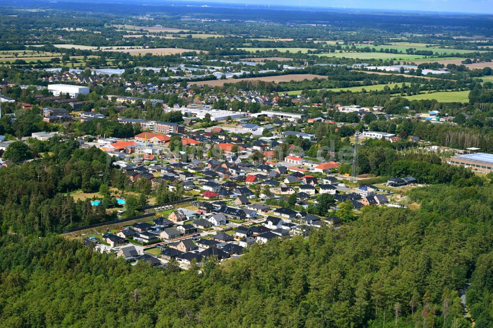 Trappenkamp aus der Vogelperspektive: Ortsansicht in Trappenkamp im Bundesland Schleswig-Holstein, Deutschland