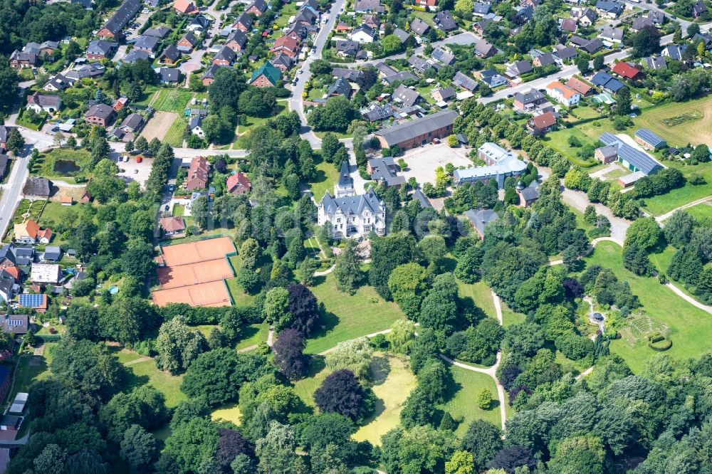 Tremsbüttel von oben - Ortsansicht Tremsbüttel im Bundesland Schleswig-Holstein, Deutschland