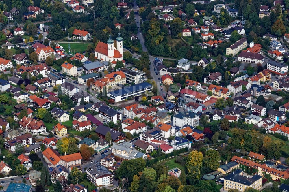 Luftaufnahme Tutzing - Ortsansicht in Tutzing im Bundesland Bayern, Deutschland