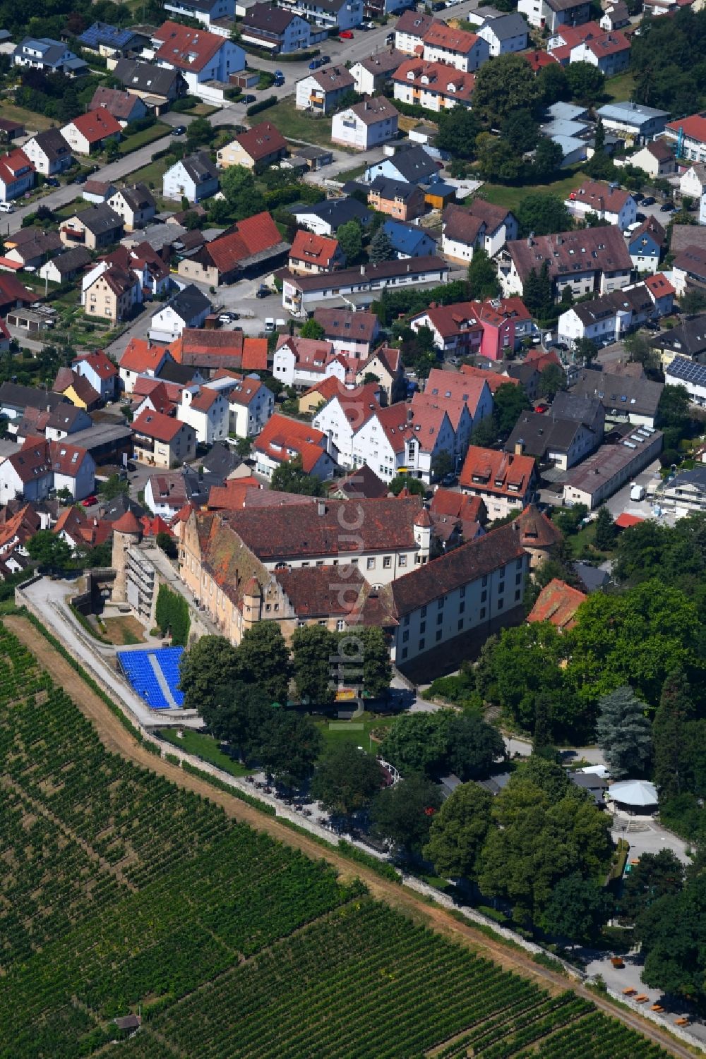 Luftbild Untergruppenbach - Ortsansicht in Untergruppenbach im Bundesland Baden-Württemberg, Deutschland