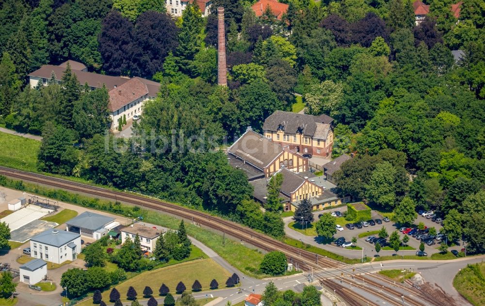 Luftaufnahme Warstein - Ortsansicht Unterm Stillenberg in Warstein im Bundesland Nordrhein-Westfalen