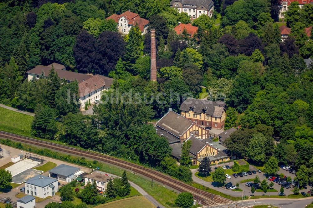 Warstein von oben - Ortsansicht Unterm Stillenberg in Warstein im Bundesland Nordrhein-Westfalen