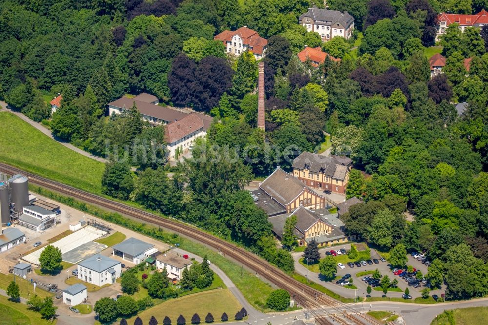 Luftaufnahme Warstein - Ortsansicht Unterm Stillenberg in Warstein im Bundesland Nordrhein-Westfalen