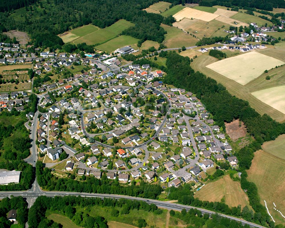 Luftaufnahme Valbert - Ortsansicht in Valbert im Bundesland Nordrhein-Westfalen, Deutschland