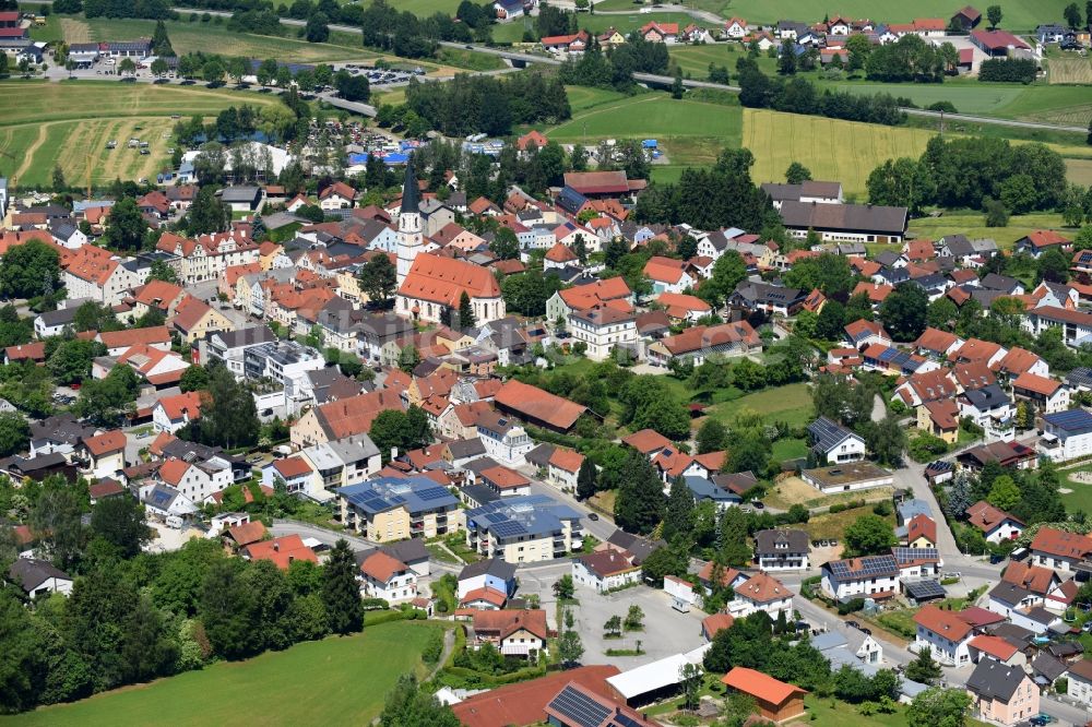 Luftbild Velden - Ortsansicht in Velden im Bundesland Bayern, Deutschland