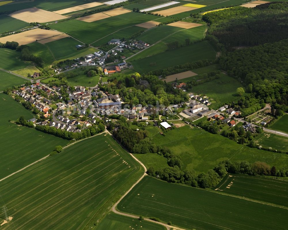 Luftaufnahme Grafschaft - Ortsansicht von Vettelhoven in der Gemeinde Grafschaft im Bundesland Rheinland-Pfalz