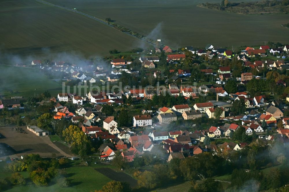 Luftbild Voigtstedt - Ortsansicht in Voigtstedt im Bundesland Thüringen, Deutschland