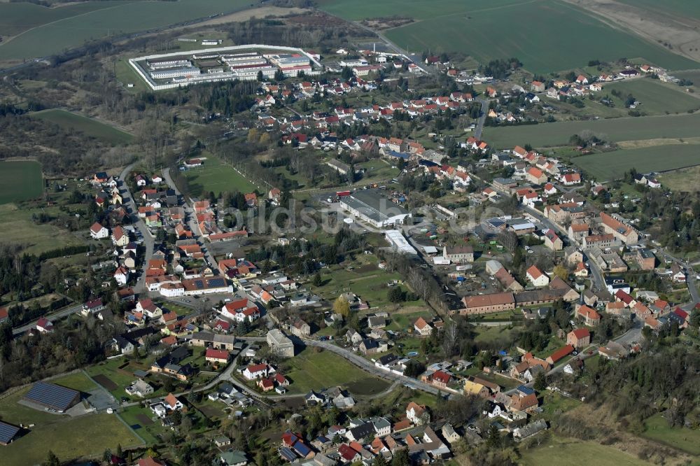 Luftaufnahme Volkstedt - Ortsansicht in Volkstedt im Bundesland Sachsen-Anhalt