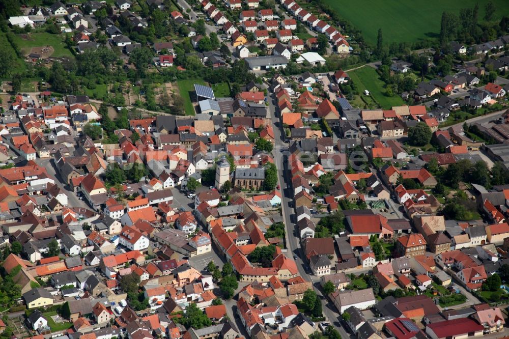 Wallertheim Von Oben - Ortsansicht Von Wallertheim Im Bundesland ...