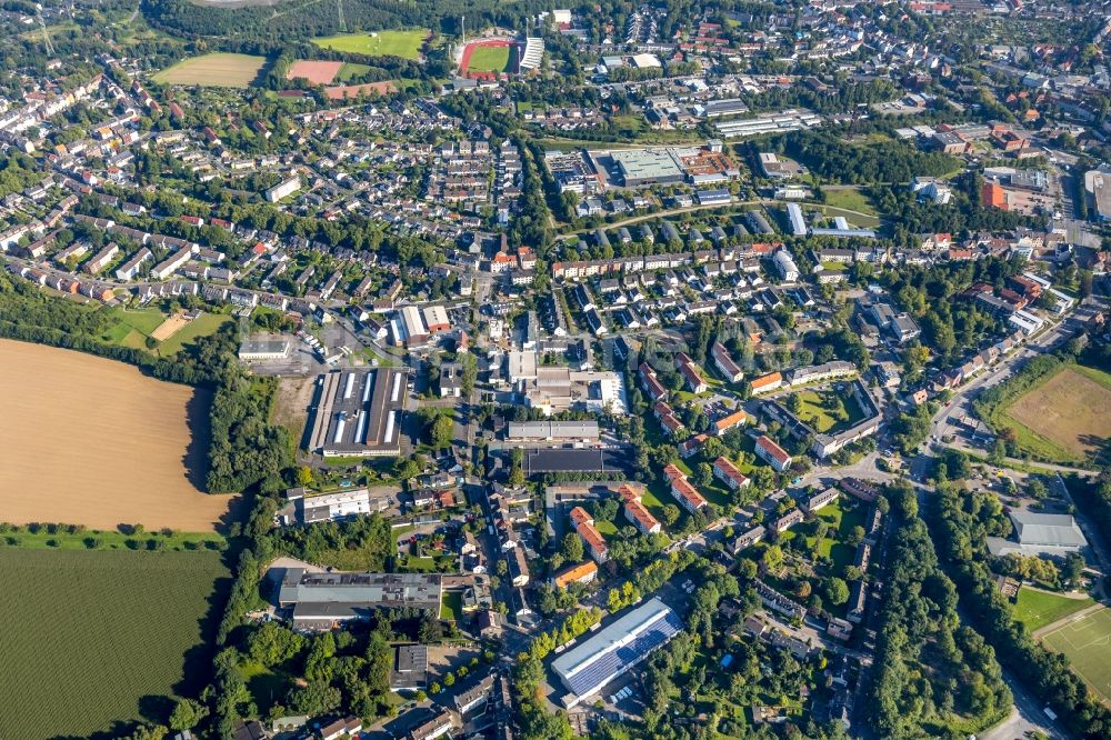 Luftbild Wattenscheid - Ortsansicht in Wattenscheid im Bundesland Nordrhein-Westfalen, Deutschland