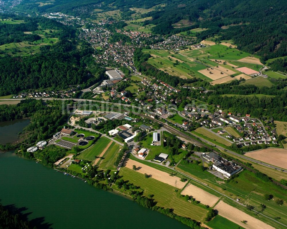 Luftaufnahme Wehr - Ortsansicht in Wehr im Bundesland Baden-Württemberg, Deutschland