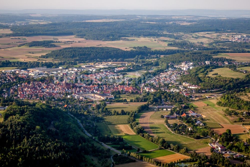 Luftbild Weil der Stadt - Ortsansicht in Weil der Stadt im Bundesland Baden-Württemberg, Deutschland