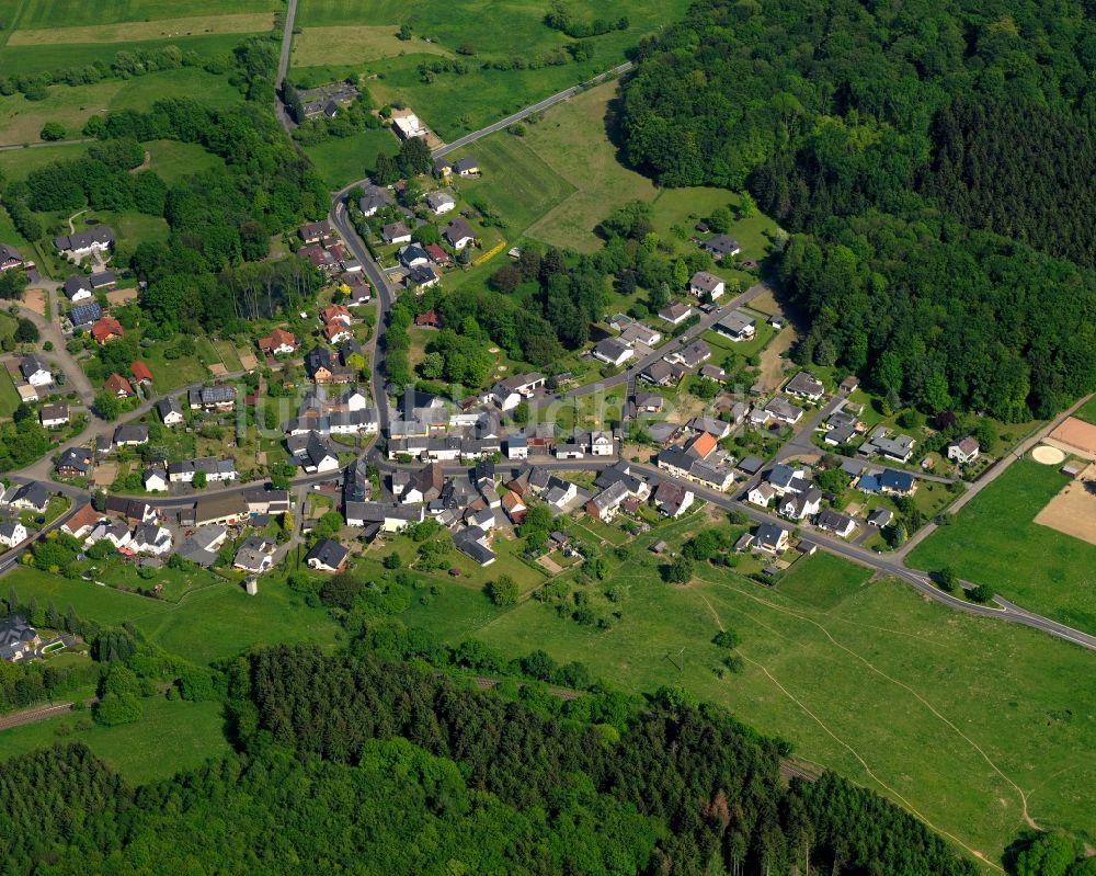 wengenroth aus der Vogelperspektive: Ortsansicht von Wengenroth im Bundesland Rheinland-Pfalz