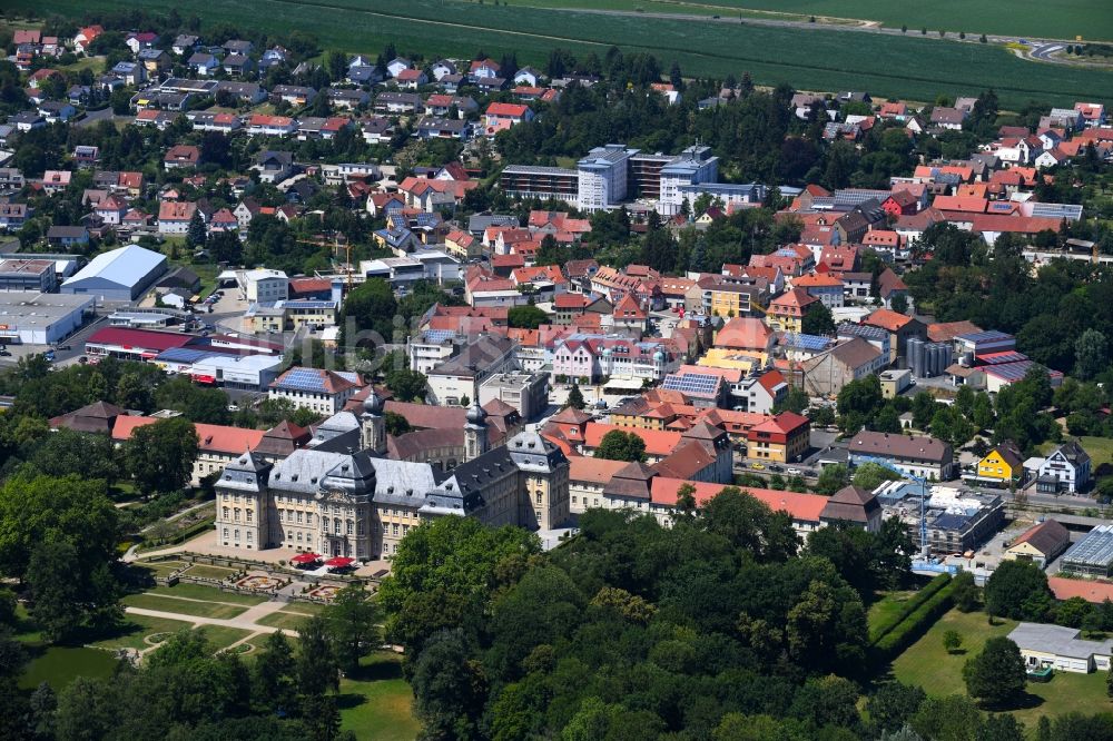 Werneck von oben - Ortsansicht in Werneck im Bundesland Bayern, Deutschland