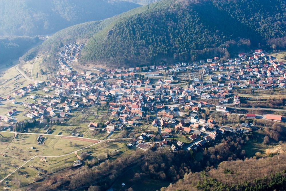 Luftbild Wernersberg - Ortsansicht in Wernersberg im Bundesland Rheinland-Pfalz, Deutschland