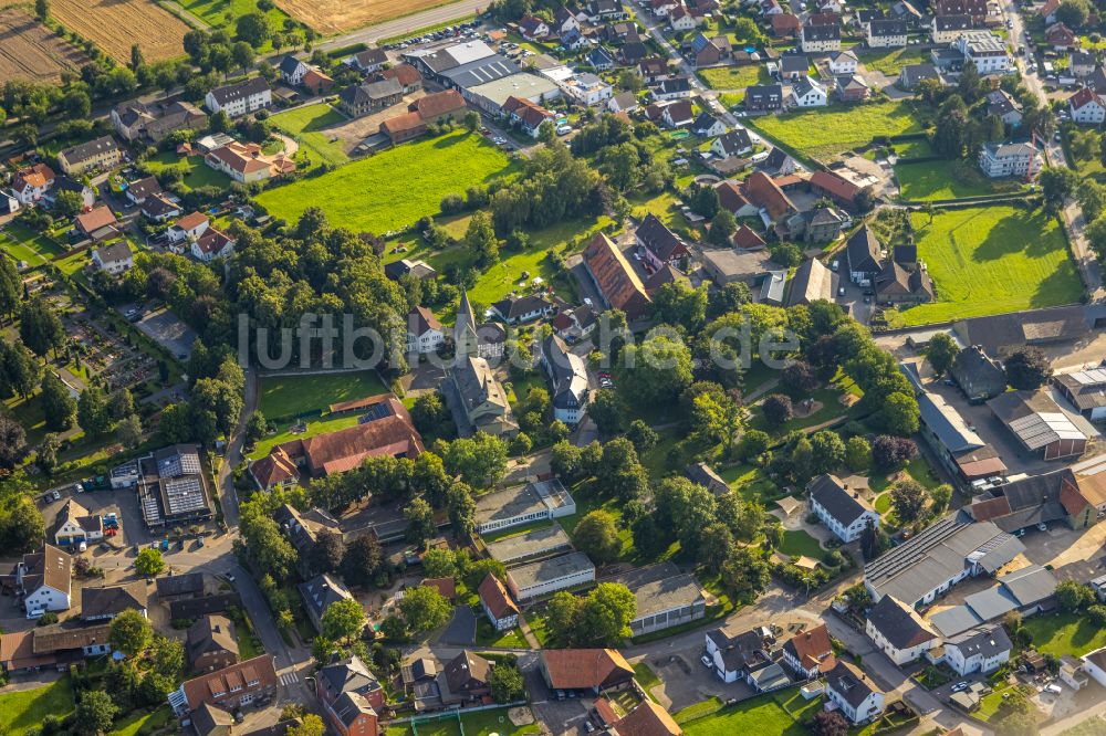 Luftaufnahme Westönnen - Ortsansicht in Westönnen im Bundesland Nordrhein-Westfalen, Deutschland