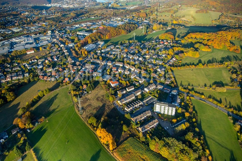 Wetter (Ruhr) von oben - Ortsansicht in Wetter (Ruhr) im Bundesland Nordrhein-Westfalen