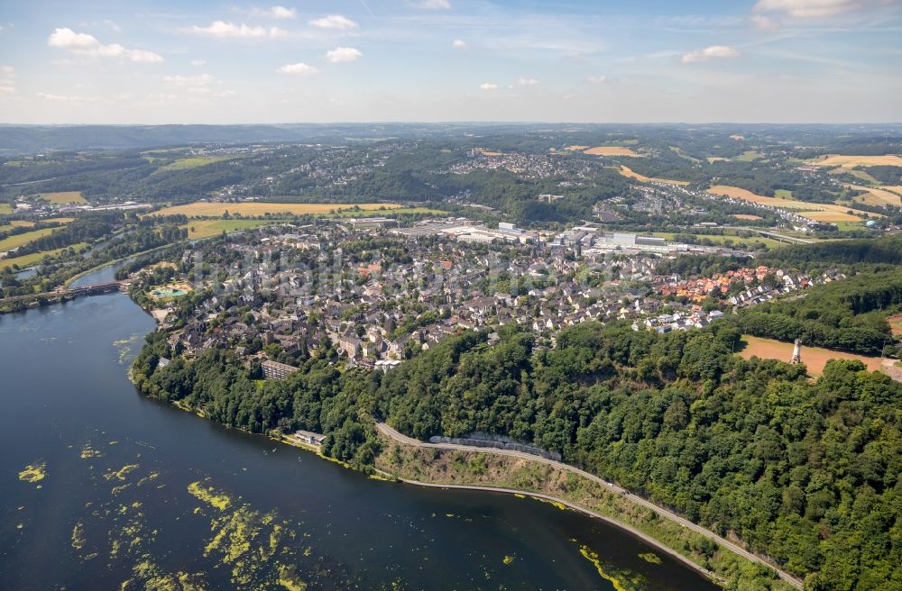 Luftaufnahme Wetter (Ruhr) - Ortsansicht in Wetter (Ruhr) im Bundesland Nordrhein-Westfalen, Deutschland