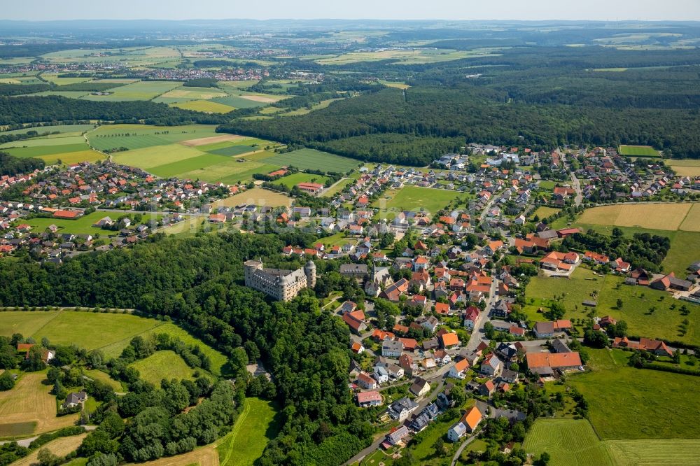 Luftbild Wewelsburg - Ortsansicht in Wewelsburg im Bundesland Nordrhein-Westfalen