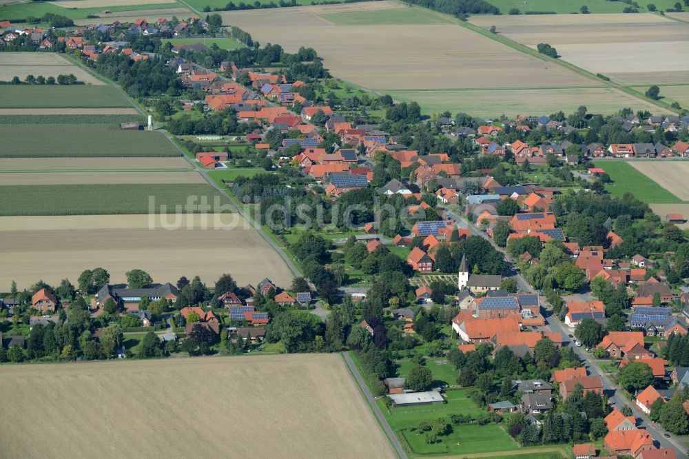 Luftbild Wiedensahl - Ortsansicht in Wiedensahl im Bundesland Niedersachsen