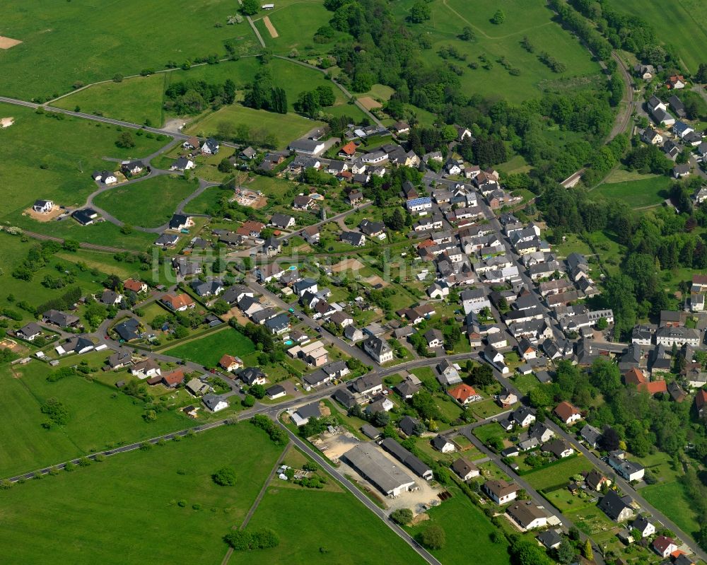 Willmenrod von oben - Ortsansicht von Willmenrod im Bundesland Rheinland-Pfalz