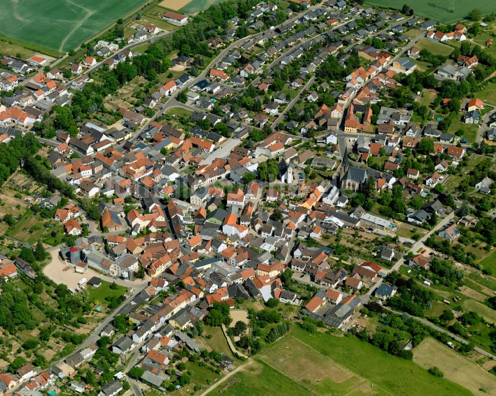 Windesheim aus der Vogelperspektive: Ortsansicht von Windesheim im Bundesland Rheinland-Pfalz