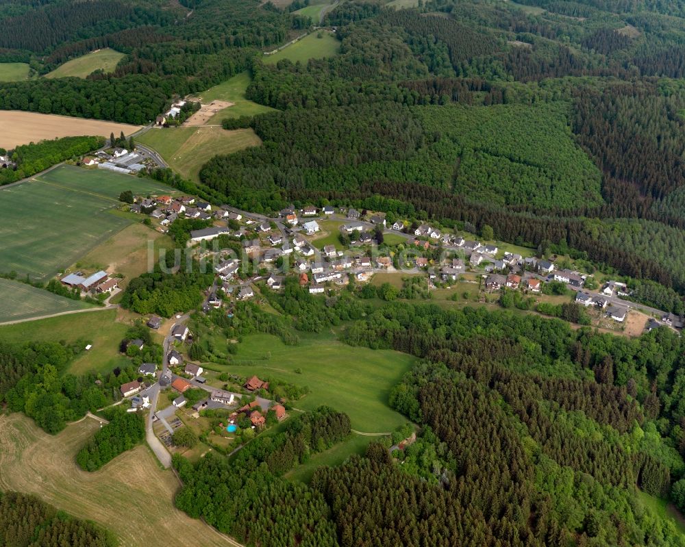 Luftbild Kirchen (Sieg) - Ortsansicht von Wingendorf in Kirchen (Sieg) im Bundesland Rheinland-Pfalz