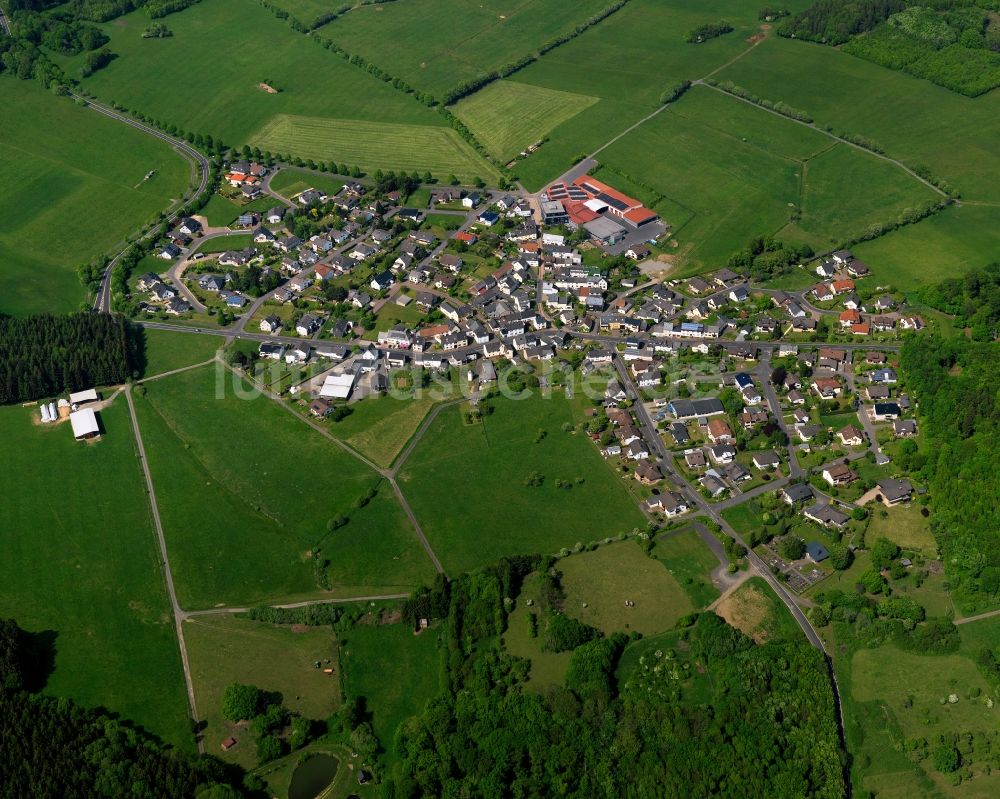 Luftbild Winnen - Ortsansicht von Winnen im Bundesland Rheinland-Pfalz