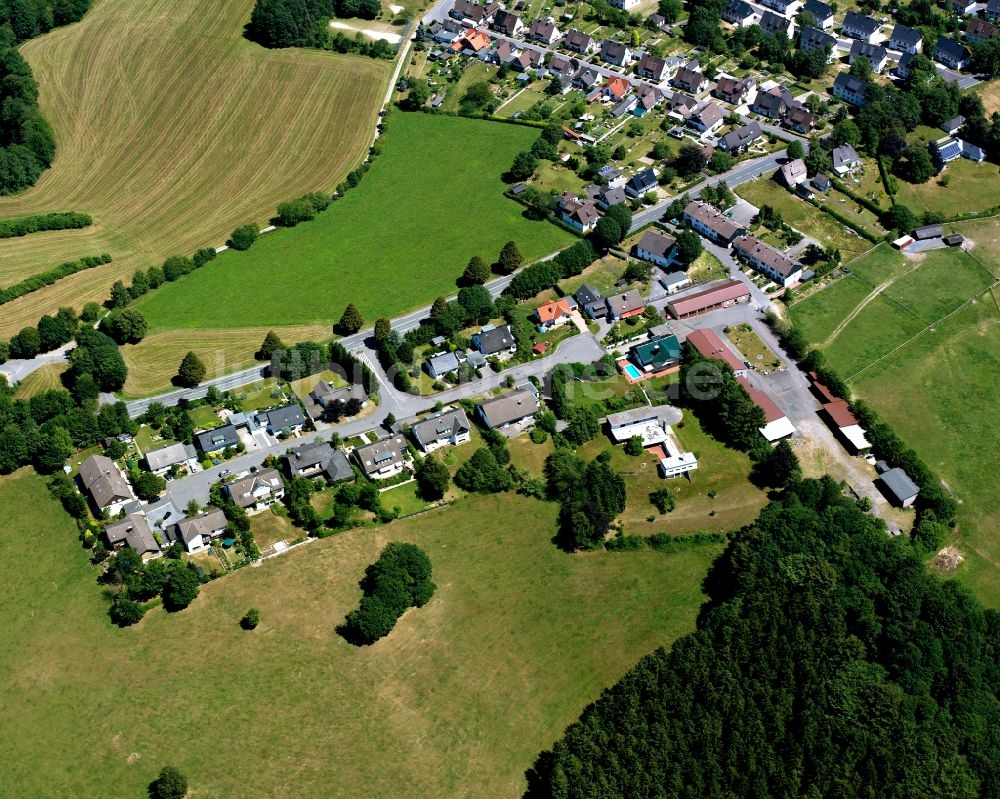 Winzenberg aus der Vogelperspektive: Ortsansicht in Winzenberg im Bundesland Nordrhein-Westfalen, Deutschland