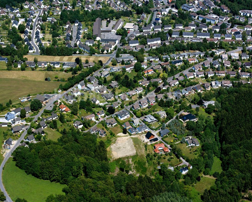 Luftaufnahme Winzenberg - Ortsansicht in Winzenberg im Bundesland Nordrhein-Westfalen, Deutschland