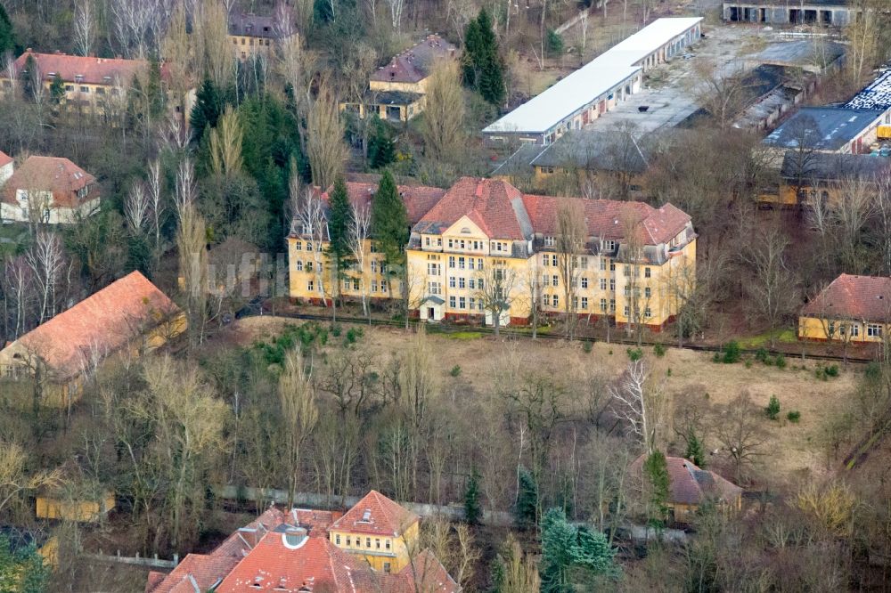 Zossen von oben - Ortsansicht in Wünsdorf im Bundesland Brandenburg