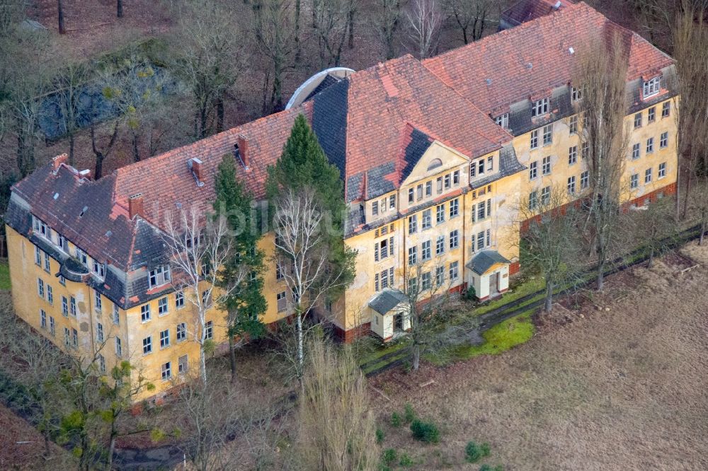 Zossen von oben - Ortsansicht in Wünsdorf im Bundesland Brandenburg