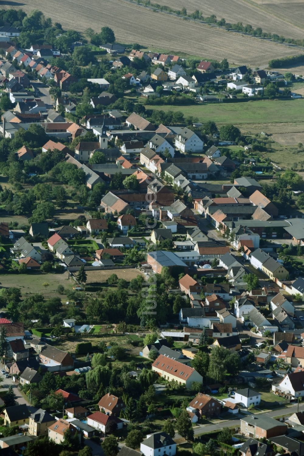 Luftaufnahme Wolmirstedt - Ortsansicht in Wolmirstedt im Bundesland Sachsen-Anhalt