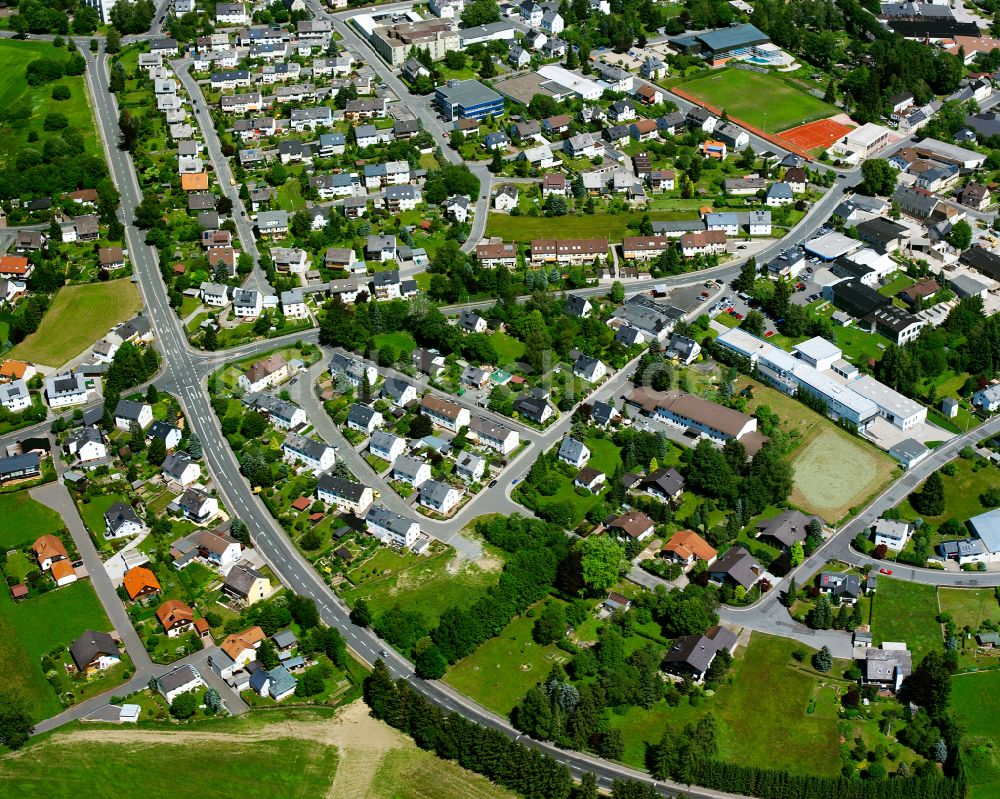 Wüstenselbitz von oben - Ortsansicht in Wüstenselbitz im Bundesland Bayern, Deutschland