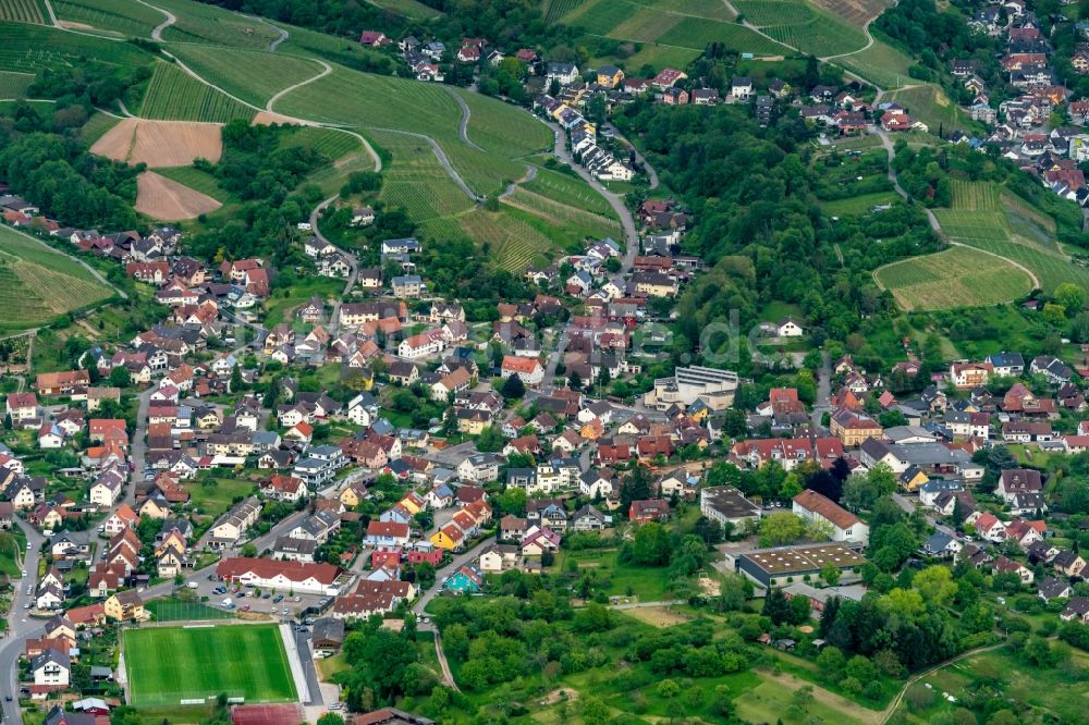 Luftbild Zell-Weierbach - Ortsansicht in Zell-Weierbach im Bundesland Baden-Württemberg, Deutschland