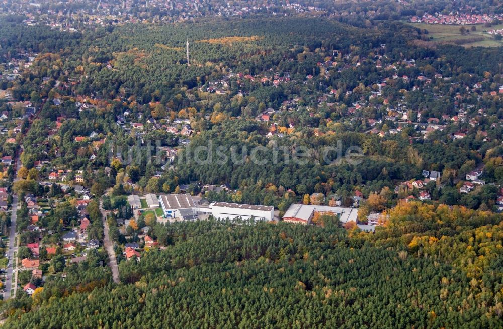 Zeuthen aus der Vogelperspektive: Ortsansicht in Zeuthen im Bundesland Brandenburg, Deutschland