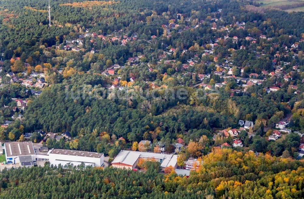 Luftbild Zeuthen - Ortsansicht in Zeuthen im Bundesland Brandenburg, Deutschland