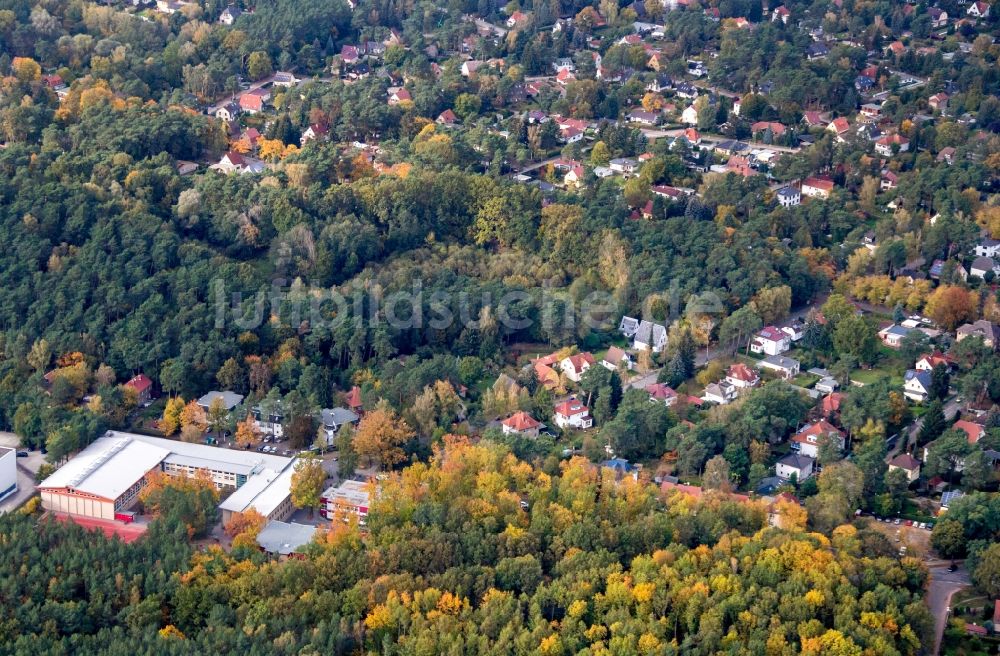 Luftaufnahme Zeuthen - Ortsansicht in Zeuthen im Bundesland Brandenburg, Deutschland