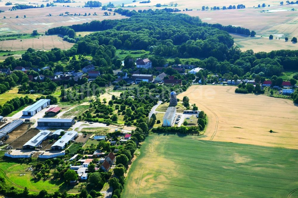 Luftbild Zichow - Ortsansicht in Zichow im Bundesland Brandenburg, Deutschland