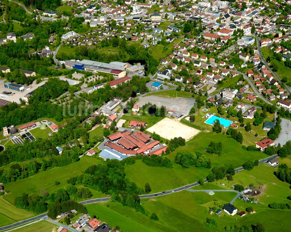 Freyung von oben - Ortsansicht an der Zuppinger Straße in Freyung im Bundesland Bayern, Deutschland