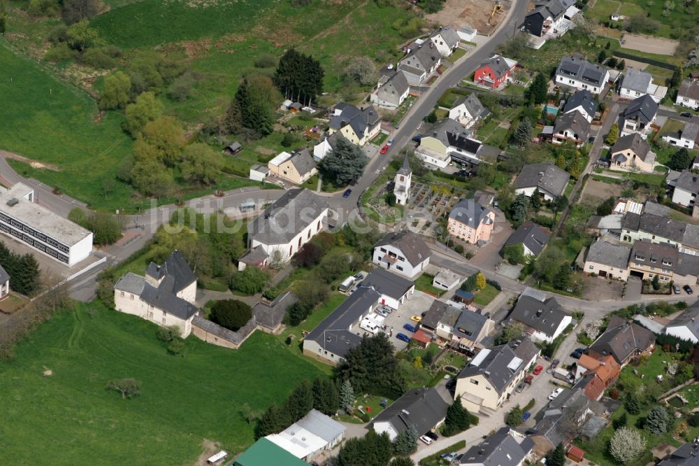 Trier Irsch von oben - Ortsbezirk Irsch in Trier im Bundesland Rheinland-Pfalz