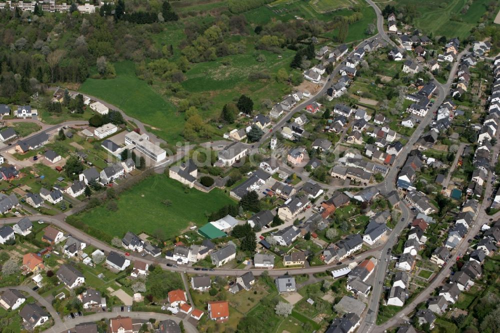 Trier Irsch aus der Vogelperspektive: Ortsbezirk Irsch in Trier im Bundesland Rheinland-Pfalz