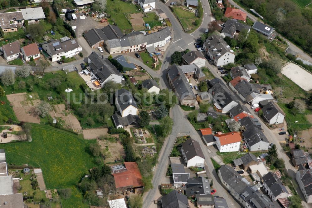 Trier Kernscheid aus der Vogelperspektive: Ortsbezirk Kernscheid in Trier im Bundesland Rheinland-Pfalz